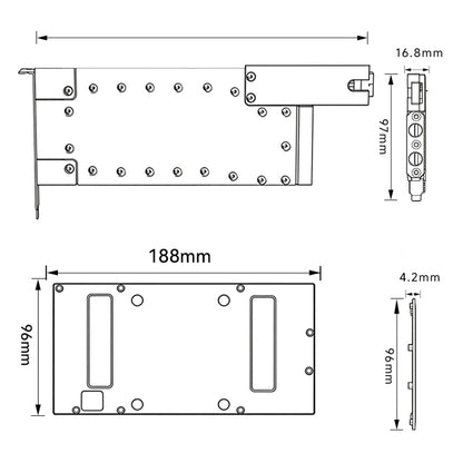 Astralcooler GPU Water Block for NVIDIA RTX PRO 6000 Blackwell
