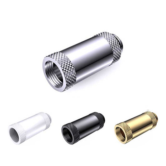 Bykski 35mm Male To Female Extender Fitting, Boutique Diamond Pattern, Multiple Color G1/4 Fitting, B-EXJ-35