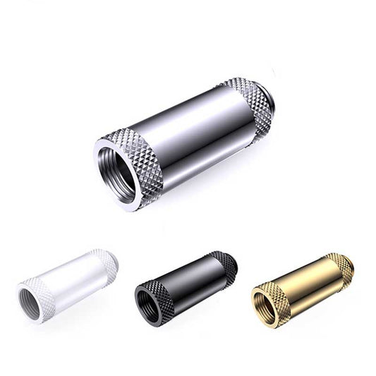 Bykski 40mm Male To Female Extender Fitting, Boutique Diamond Pattern, Multiple Color G1/4 Fitting, B-EXJ-40