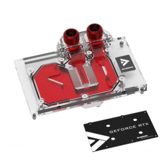 Barrow GPU Water Block , For Colorful Geforce RTX 3070 Ti GPU Card ,  Full Cover Water Cooler With Backplane BS-COI3070TZ-PA