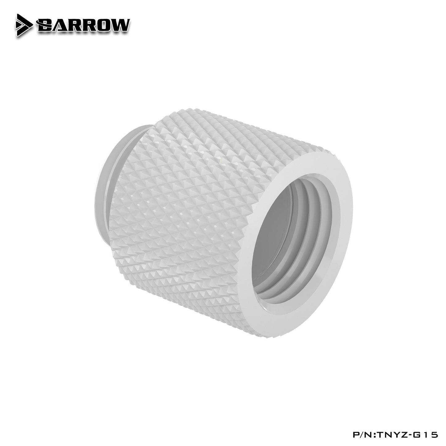 Barrow TNYZ Series Male To Female Extender Fitting , 7.5 10 15 20 30 40 mm Length G1/4 M2F Adapter