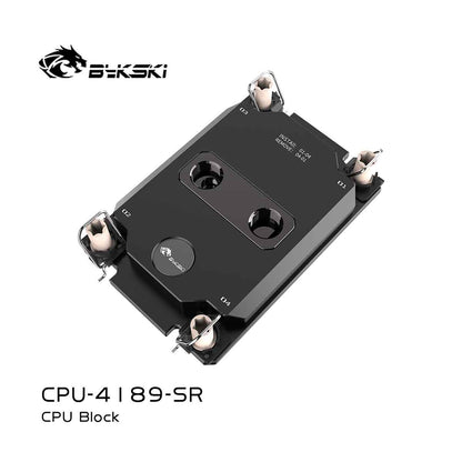Bykski CPU Block For INTEL LGA4189 CPU Server, Water Cooling Cooler, CPU-4189-SR
