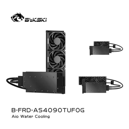 Combinaison de ventilateur de radiateur de pompe intégrée Barrow AIO, pour refroidisseur de liquide de système de refroidissement par eau, radiateur 240 360, DARIDP-30