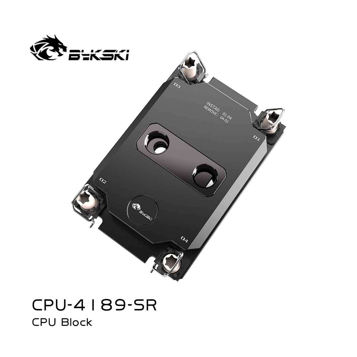 Bykski CPU Block For INTEL LGA4189 CPU Server, Water Cooling Cooler, CPU-4189-SR