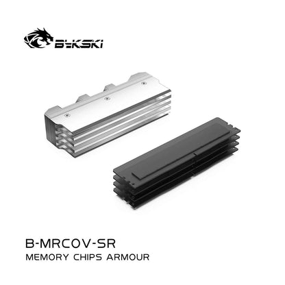 Bykski Server Memory Water Cooling Armor, Copper Core Heat Transfer, Compatible with Multiple Memory Specifications, B-MRCOV-SR