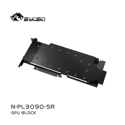 Bykski GPU Water Block For NVIDIA/CANDEUS RTX 3090  Peladn/ZOTAC/Manli/RTX 3080, All Metal Structure Water Cooling Cooler,  N-PL3090-SR