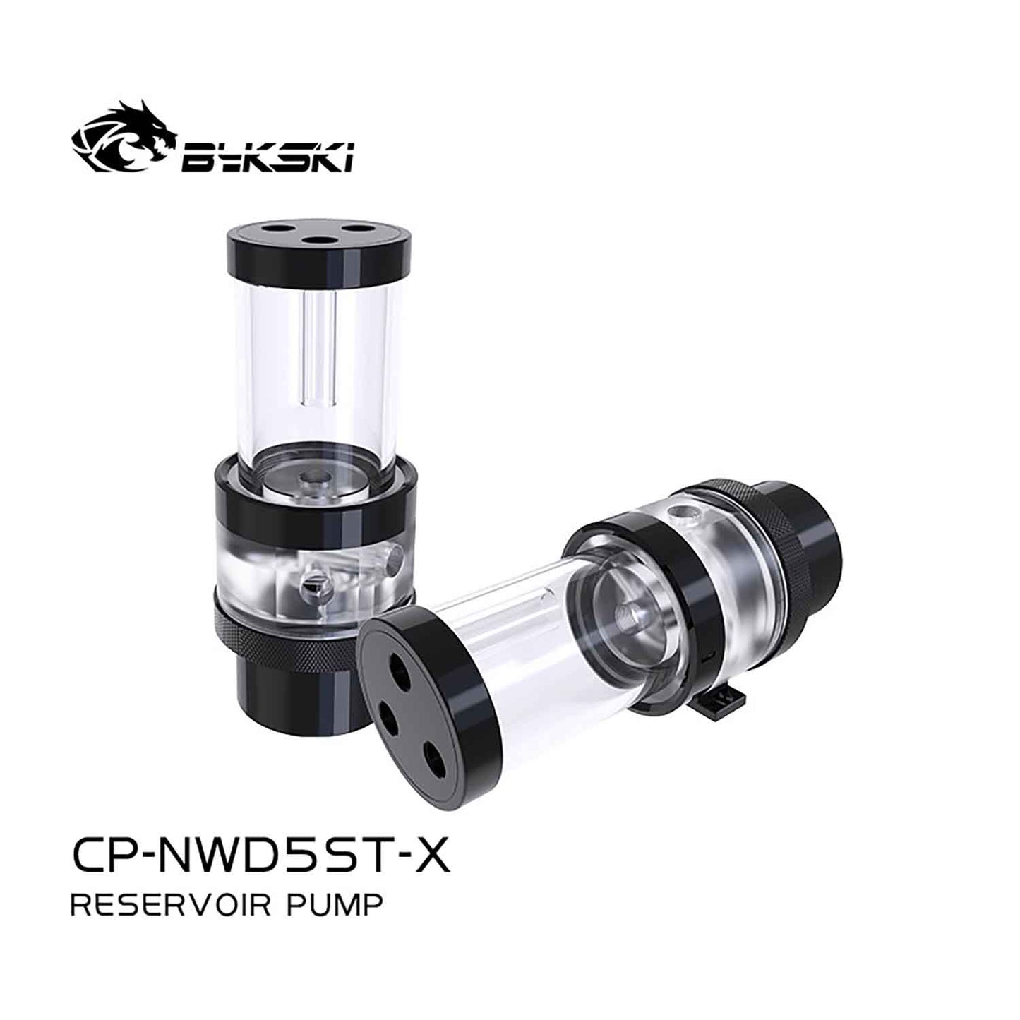 Bykski D5 Series Pump-Reserovir Combination With Lighting, Maximum Flow 720L / H Maximum Lift 4.5 Meter,CP-NWD5ST-X
