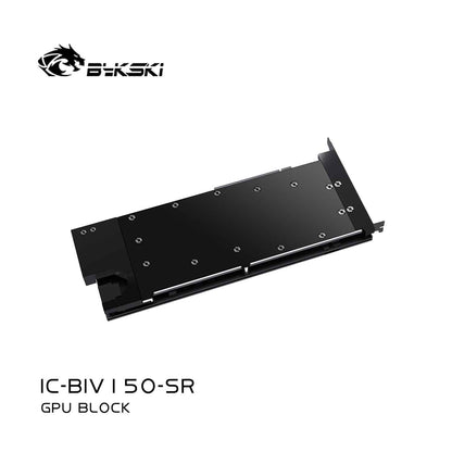 Bykski GPU Water Block For Iluvatar CoreX TianGai 150 , All Metal Structure Water Cooling Cooler, IC-BIV150-SR