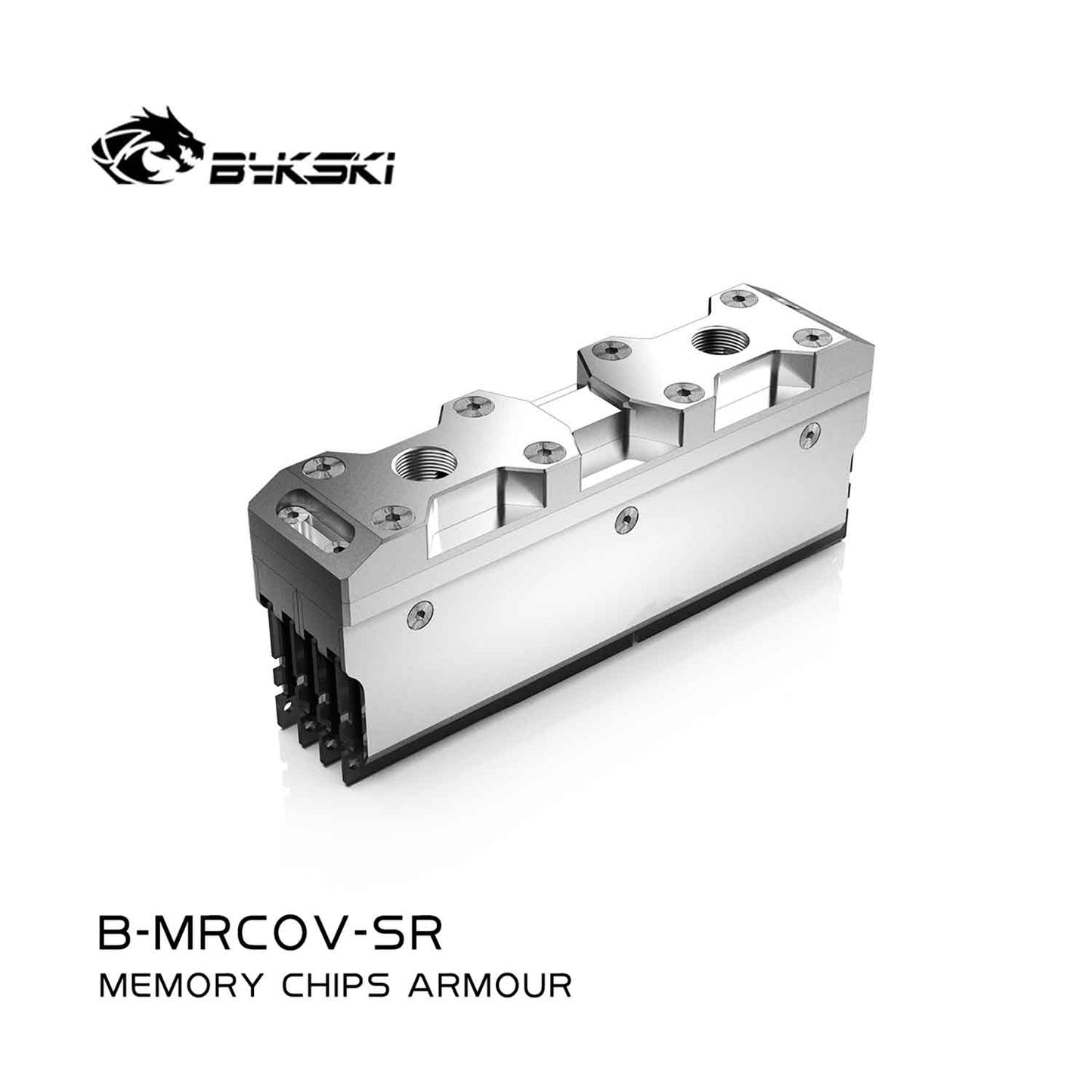 Bykski Server Memory Water Cooling Armor, Copper Core Heat Transfer, Compatible with Multiple Memory Specifications, B-MRCOV-SR
