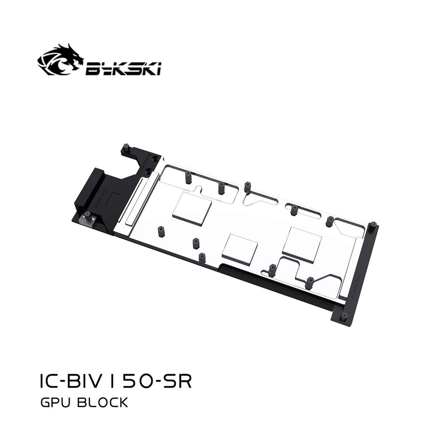 Bykski GPU Water Block For Iluvatar CoreX TianGai 150 , All Metal Structure Water Cooling Cooler, IC-BIV150-SR