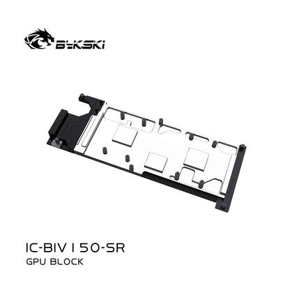 Bykski GPU Water Block For Iluvatar CoreX TianGai 150 , All Metal Structure Water Cooling Cooler, IC-BIV150-SR