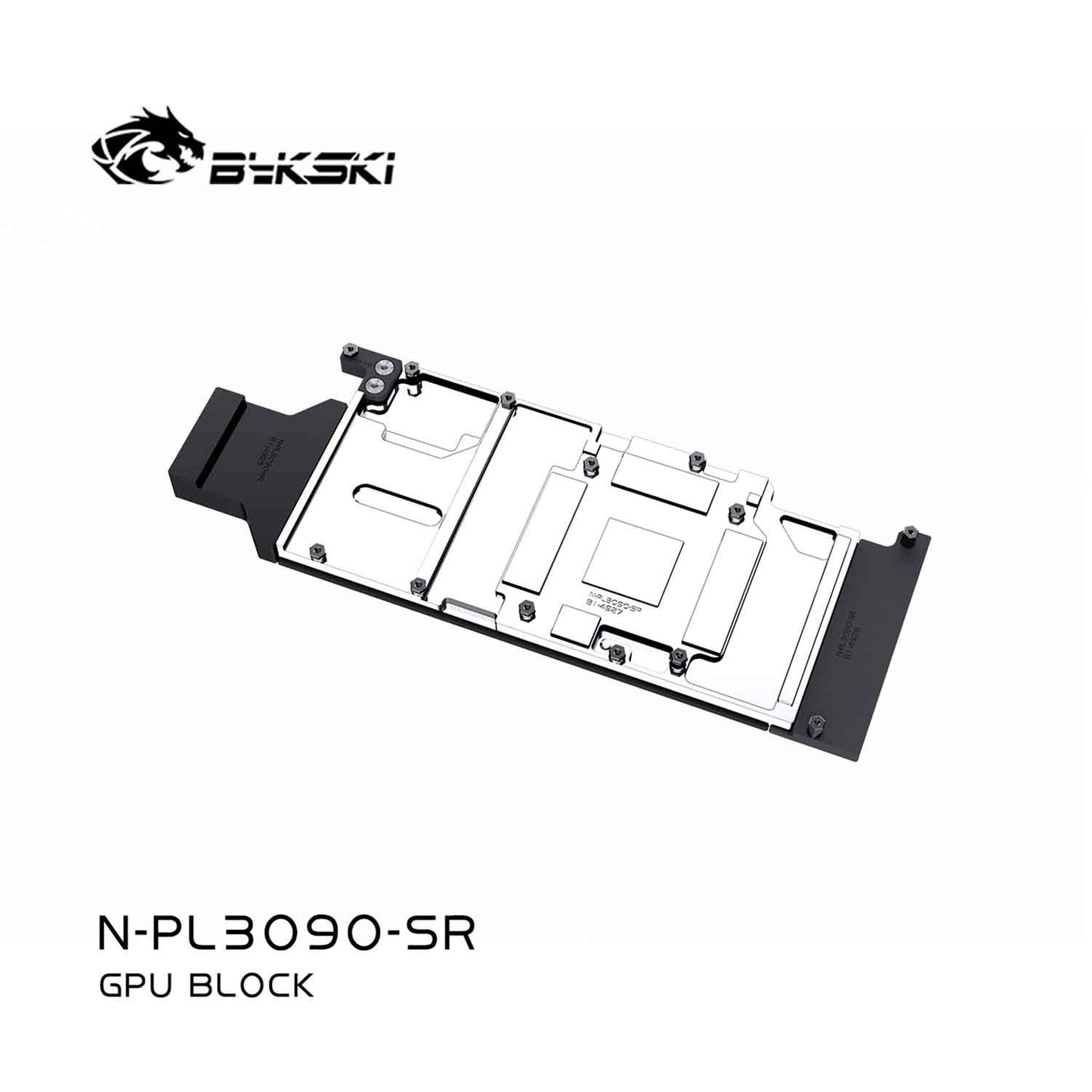 Bykski GPU Water Block For NVIDIA/CANDEUS RTX 3090  Peladn/ZOTAC/Manli/RTX 3080, All Metal Structure Water Cooling Cooler,  N-PL3090-SR