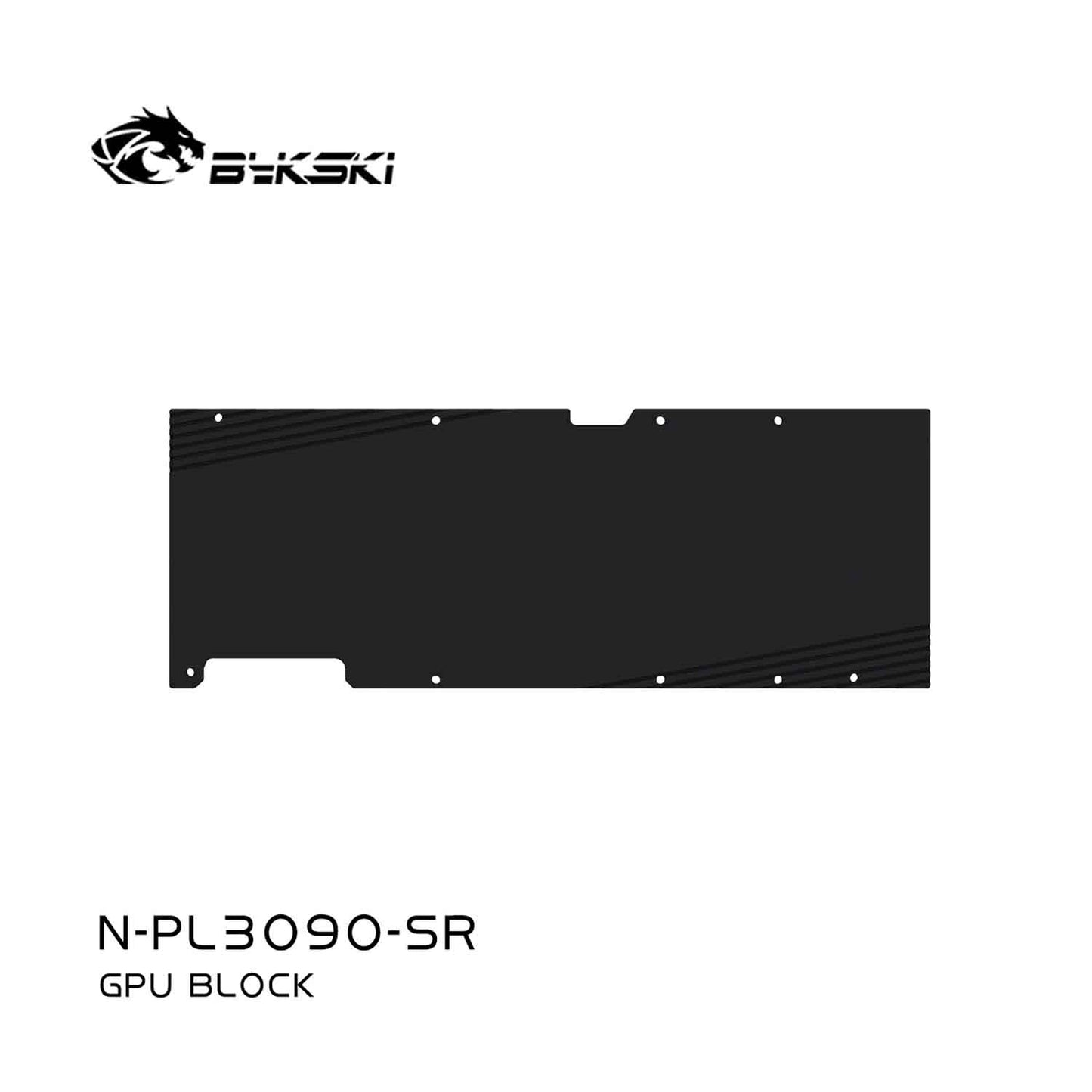 Bykski GPU Water Block For NVIDIA/CANDEUS RTX 3090  Peladn/ZOTAC/Manli/RTX 3080, All Metal Structure Water Cooling Cooler,  N-PL3090-SR