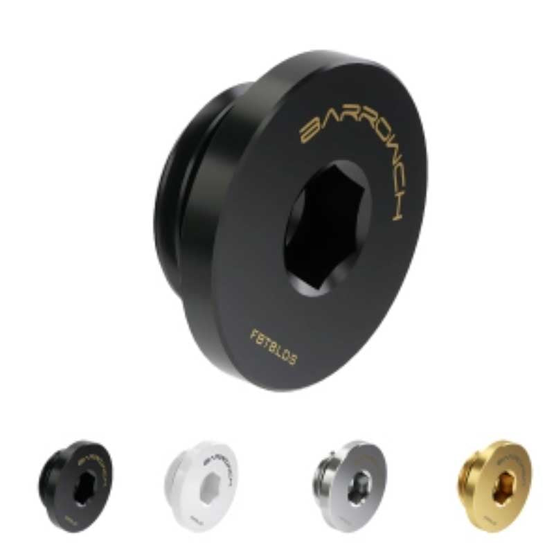 Barrowch Inner Hexagonal Plug, G1/4'' Ultra-thin Plugs, Water Stop Fitting, FBTBLDS