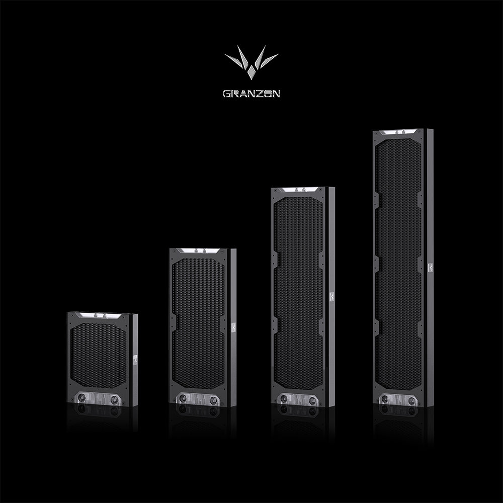 Granzon Advanced Water Cooling Radiator, 30mm Thinness Modular Radiato ...