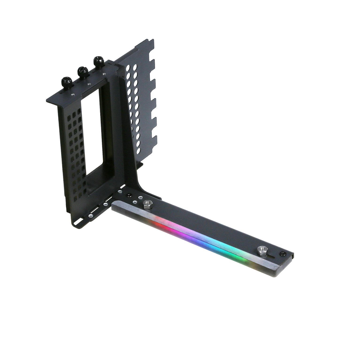 Formulamod GPU Vertical Mounting Bracket Kit , PCIe 5.0 X16 Riser Cable 150mm , Graphics Card Steering Mounting Bracket，Fm-XKCZTZ-5.0-ARGB