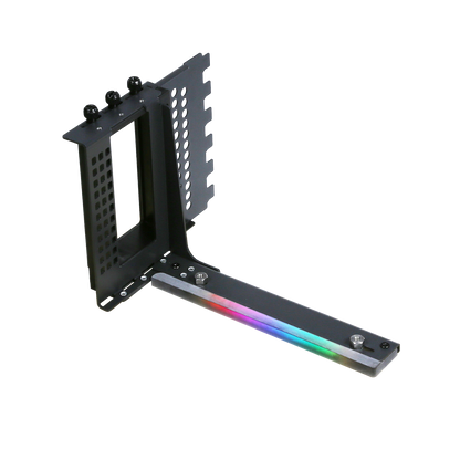Formulamod GPU Vertical Mounting Bracket Kit , PCIe 5.0 X16 Riser Cable 150mm , Graphics Card Steering Mounting Bracket，Fm-XKCZTZ-5.0-ARGB