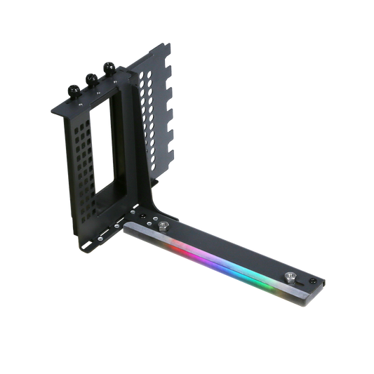 Formulamod GPU Vertical Mounting Bracket Kit , PCIe 5.0 X16 Riser Cable 150mm , Graphics Card Steering Mounting Bracket，Fm-XKCZTZ-5.0-ARGB