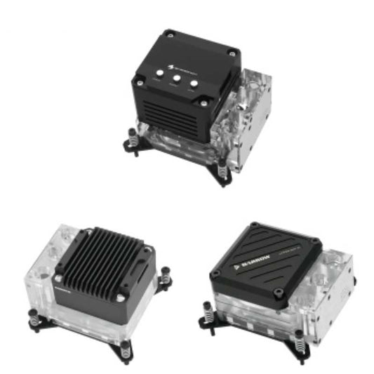 Barrow CPU Block-Pump Combo, 17W PWM/10W Intelligent AIO Block-Pump Three In One 5v A-RGB OLED Screen Metal Cooling Cover, LTPRK-04I FBLTPRK-04I LTPRKA-04 FBLTPRKA-04 LTPRK-04I M LTPRPA-04 M LTPRP-04IS LTPRPA-04