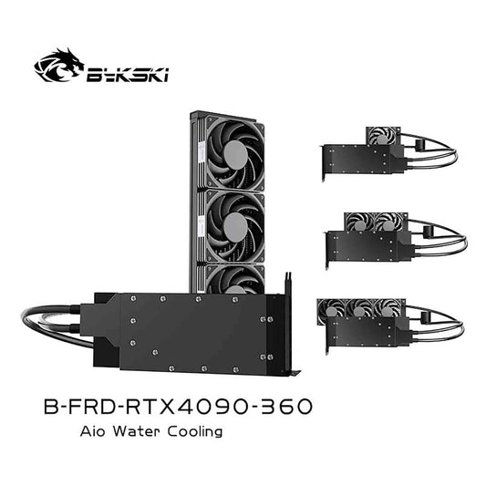 Bloc GPU Bykski pour Leadtek Tesla K80M, matériau POM à haute résistance à la chaleur, bloc de radiateur de refroidissement par eau GPU à couverture complète N-TESLA-K80-X-V2 