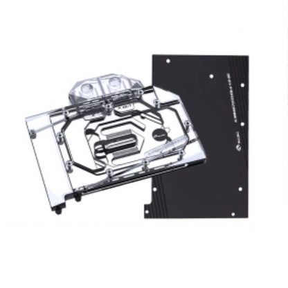 Bykski GPU Water Block For MSI RTX 4070 Ti Ventus 3X / 4070 Ventus 3X 2X/ 4070 Gaming X Trio, Full Cover With Backplate PC Water Cooling Cooler, N-MS4070TIVES-X-V2