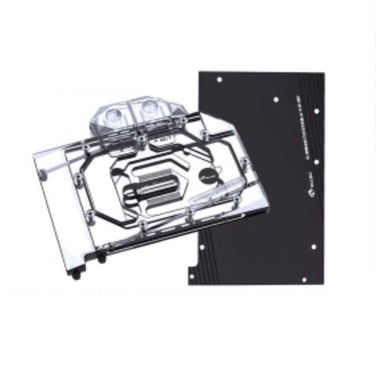 Bykski GPU Water Block For MSI RTX 4070 Ti Ventus 3X / 4070 Ventus 3X 2X/ 4070 Gaming X Trio, Full Cover With Backplate PC Water Cooling Cooler, N-MS4070TIVES-X-V2