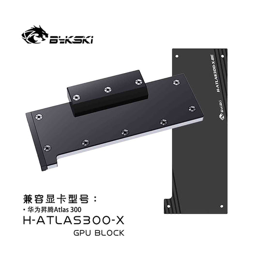 Bloc GPU Bykski pour Leadtek Tesla K80M, matériau POM à haute résistance à la chaleur, bloc de radiateur de refroidissement par eau GPU à couverture complète N-TESLA-K80-X-V2 