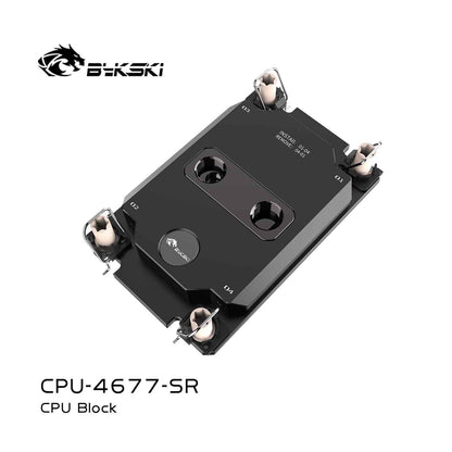 Bykski CPU Block For INTEL LGA4677 CPU Server, Water Cooling Cooler, CPU-4677-SR