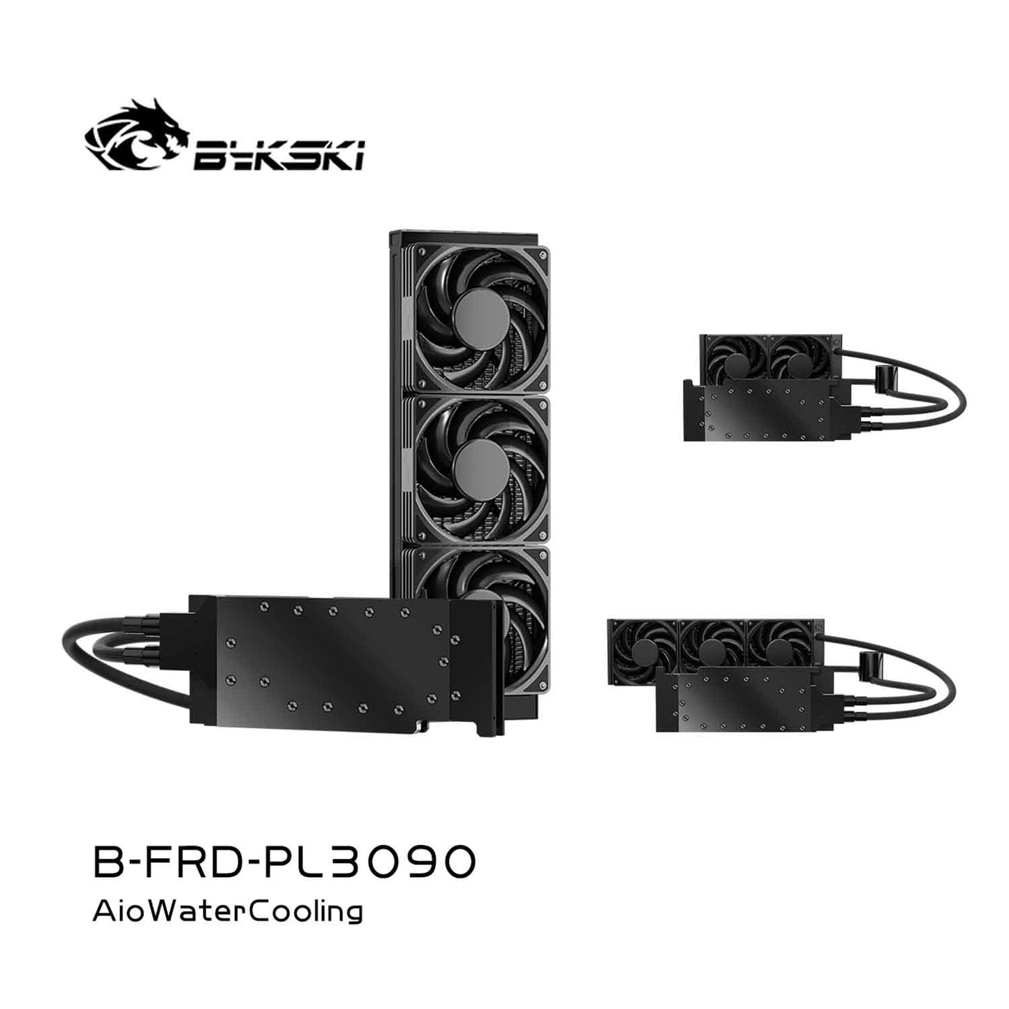 Bykski All-in-one GPU Water Cooling, For Peladn/ZOTAC/Manli RTX 3080 ,NVIDIA/CANDEUS RTX 3090 , Water Cooling System Liquid Cooler, 240 360 Radiator, B-FRD-PL3090