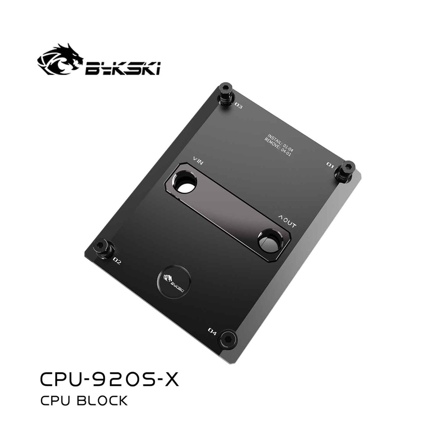Bykski CPU block for Huawei Kunpeng 920S,AI Workstation Liquid Cooling Cooler, CPU-920S-X