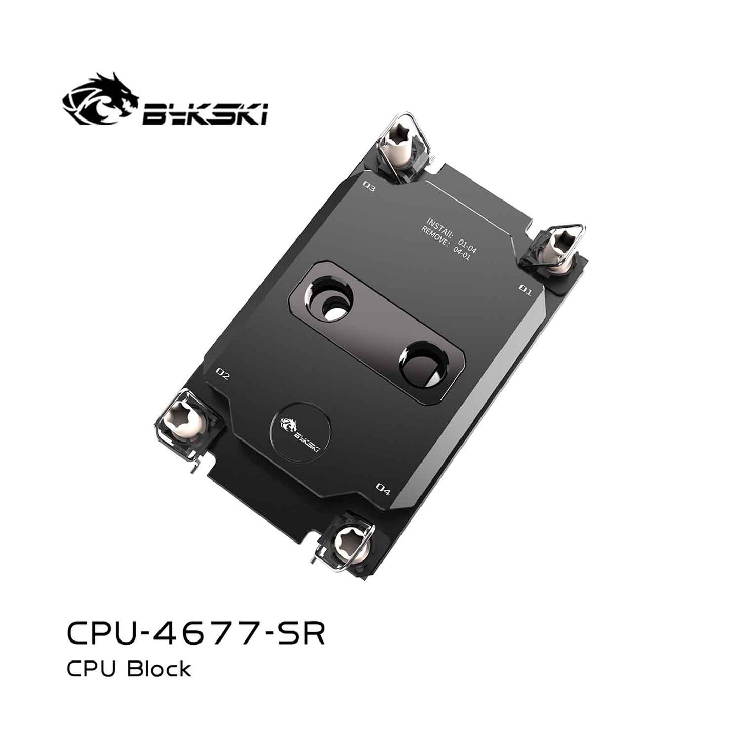 Bykski CPU Block For INTEL LGA4677 CPU Server, Water Cooling Cooler, CPU-4677-SR