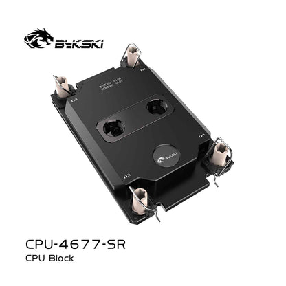 Bykski CPU Block For INTEL LGA4677 CPU Server, Water Cooling Cooler, CPU-4677-SR