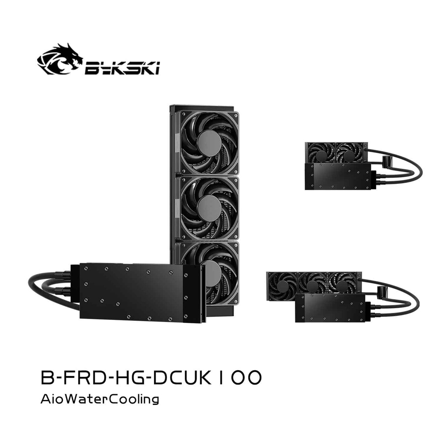 Bykski All-in-one GPU Water Cooling, For HYGON DUC K100 , Water Cooling System Liquid Cooler, 240 360 Radiator, B-FRD-HG-DCUK100