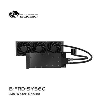 Combinaison de ventilateur de radiateur de pompe intégrée Barrow AIO, pour refroidisseur de liquide de système de refroidissement par eau, radiateur 240 360, DARIDP-30