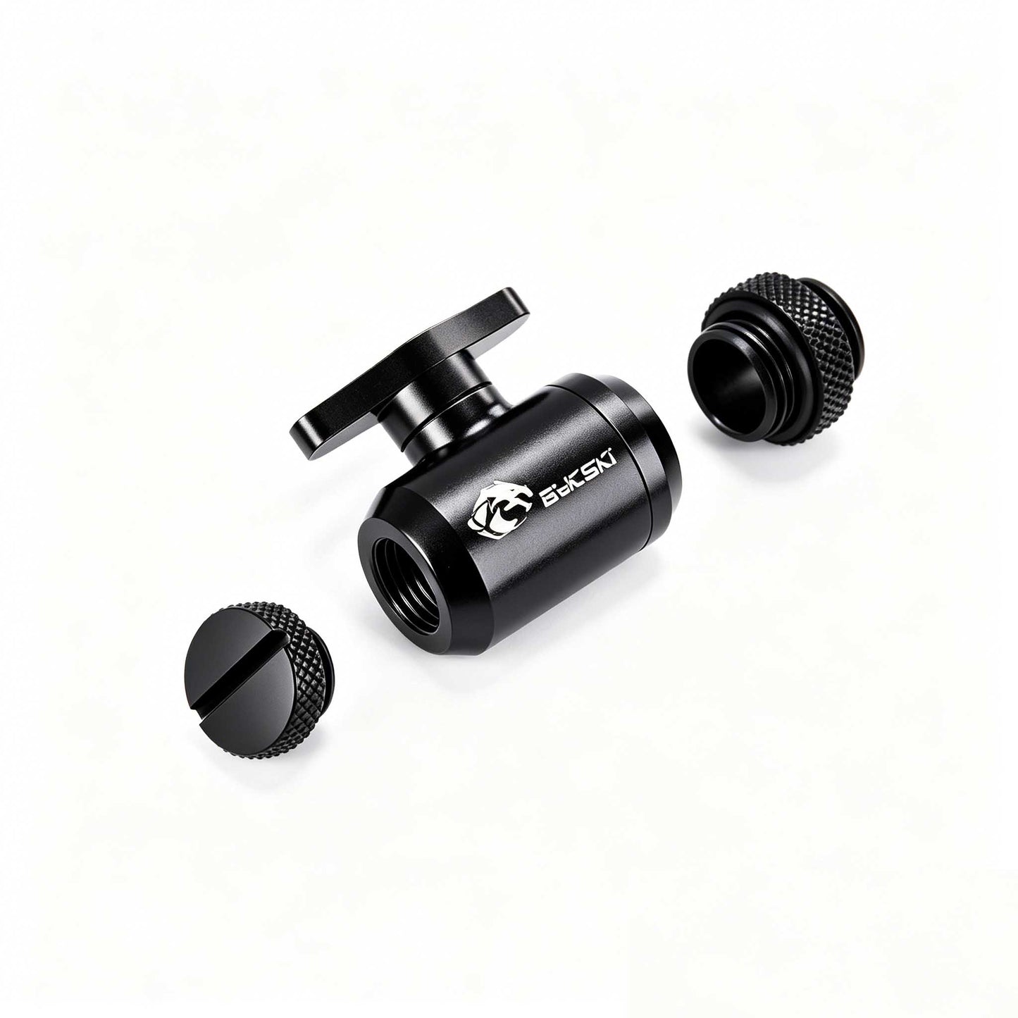 Valve Kit Drain Push Water Combination Ball G1/4" Computer Case Cooling Copper & Aluminum Bykski