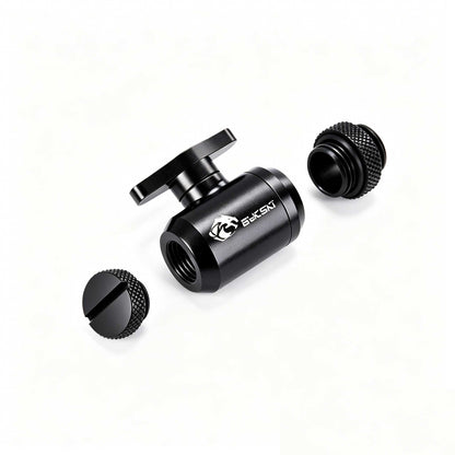 Valve Kit Drain Push Water Combination Ball G1/4" Computer Case Cooling Copper & Aluminum Bykski