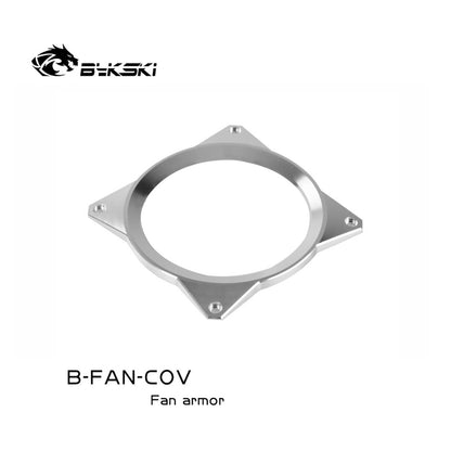 Bykski B-FAN-COV, armure de ventilateurs de 12 mm, couvercle multicolore pour ventilateurs de refroidissement par eau/ventilateurs de radiateur,
