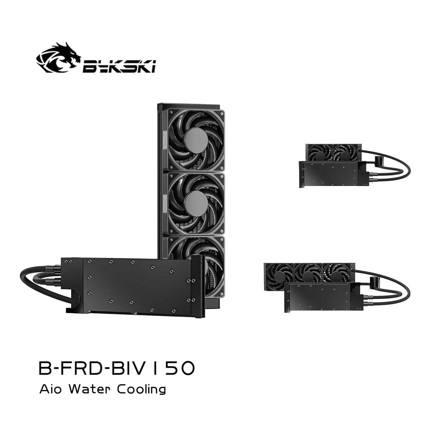 Bykski All-in-one GPU water cooling, For Iluvatar CoreX TianGai 150  , Water Cooling System Liquid Cooler, 240 360 Radiator, B-FRD-BIV150