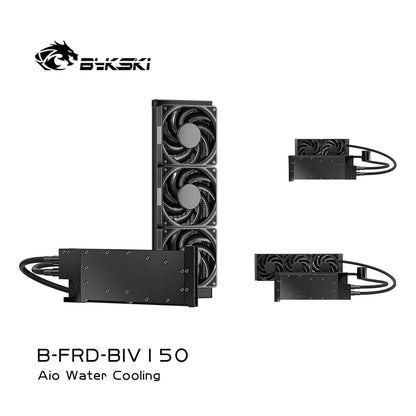 Bykski All-in-one GPU water cooling, For Iluvatar CoreX TianGai 150  , Water Cooling System Liquid Cooler, 240 360 Radiator, B-FRD-BIV150