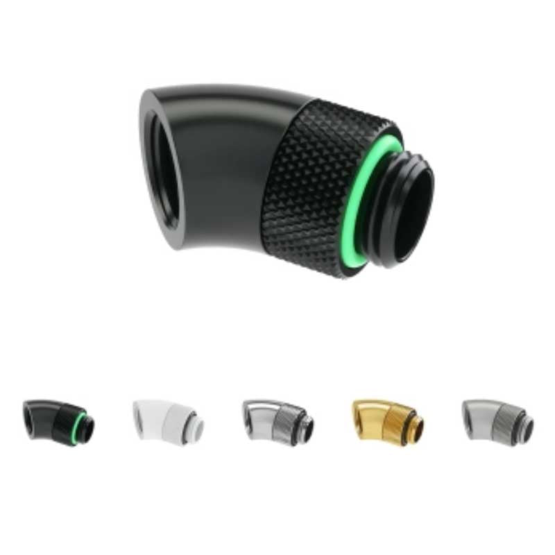 Barrow Multi-color G1/4'' thread 45 degree Rotary Fitting Adapter Rotating 45 degrees water cooling Adaptors TWT45-B01