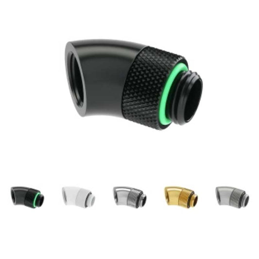 Barrow Multi-color G1/4'' thread 45 degree Rotary Fitting Adapter Rotating 45 degrees water cooling Adaptors TWT45-B01