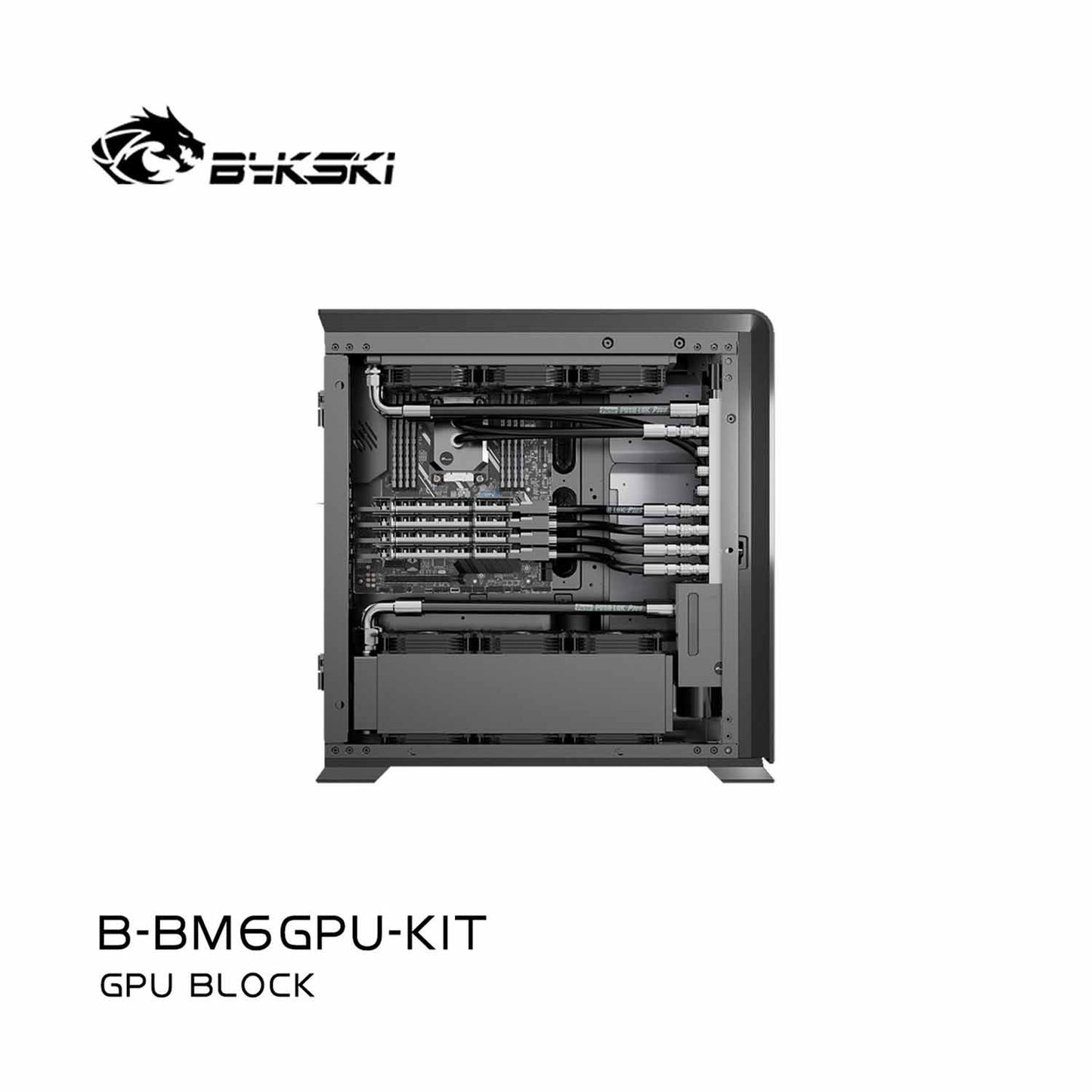 Bykski B-BM6GPU-KIT Workstation Server 4-6 Graphics Card CPU Water Cooling System