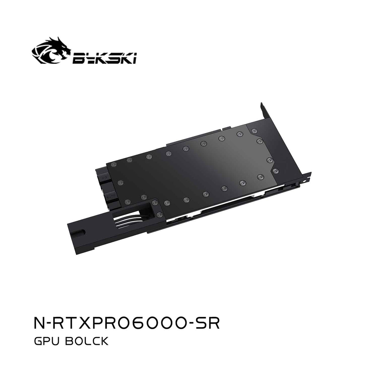 Bykski GPU Water Block For NVIDIA RTX Pro 6000 , All Metal Structure Water Cooling Cooler,  N-RTXPRO6000-SR