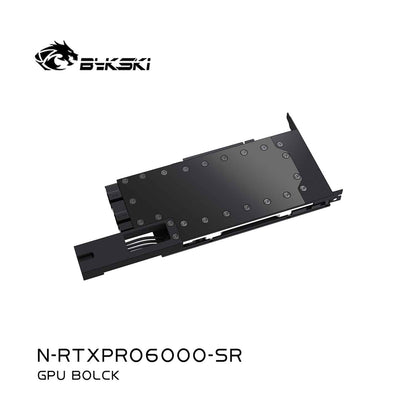 Bykski GPU Water Block For NVIDIA RTX Pro 6000 , All Metal Structure Water Cooling Cooler,  N-RTXPRO6000-SR
