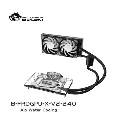 Combinaison de ventilateur de radiateur de pompe intégrée Barrow AIO, pour refroidisseur de liquide de système de refroidissement par eau, radiateur 240 360, DARIDP-30