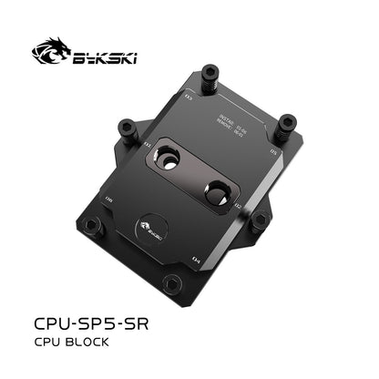 Bykski CPU Block For AMD SP5 Server, AI Cloud Server, Water Cooling Cooler, CPU-SP5-SR