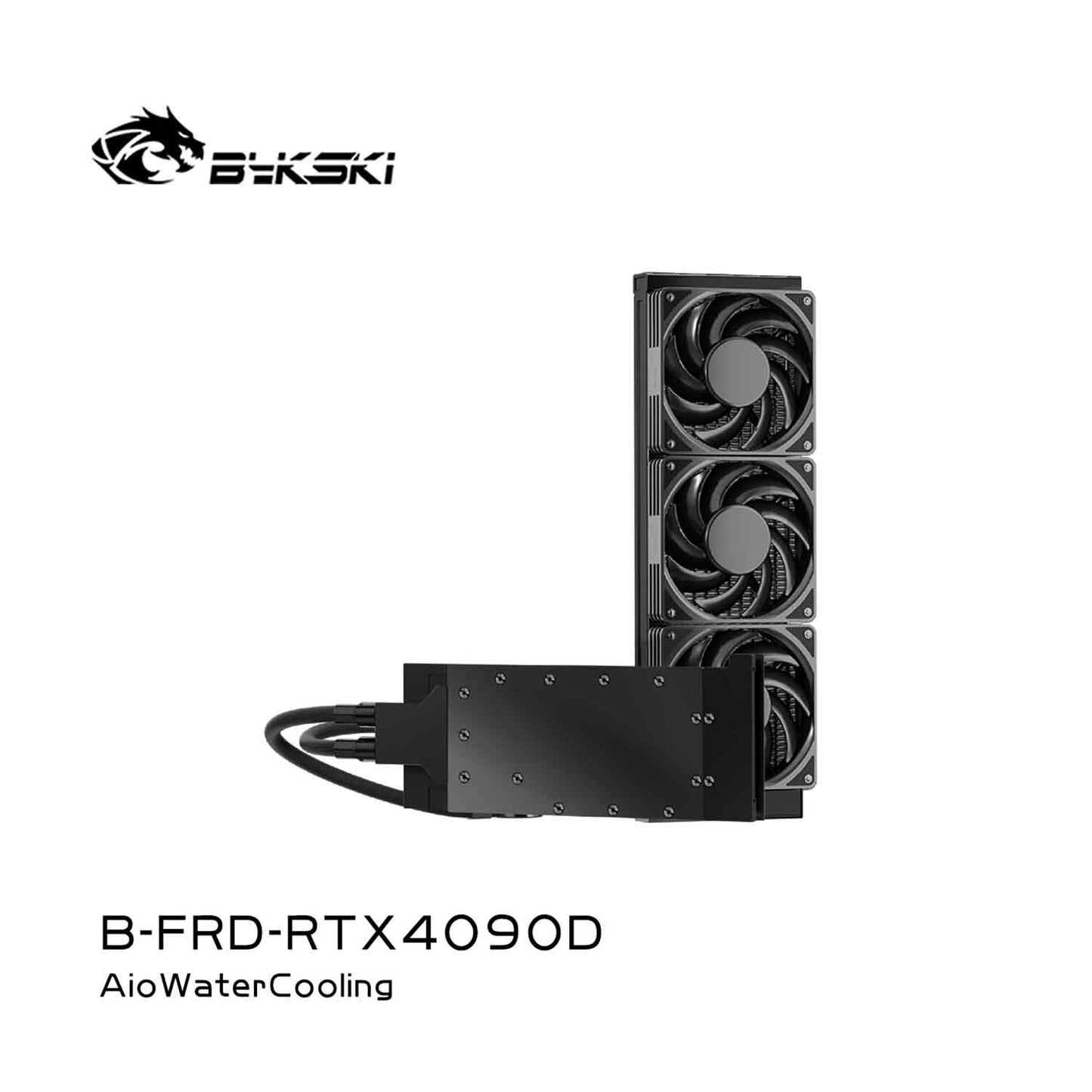 Bykski All-in-one GPU Water Cooling, For NVIDIA RTX4090D , Water Cooling System Liquid Cooler, 240 360 Radiator, B-FRD-RTX4090D