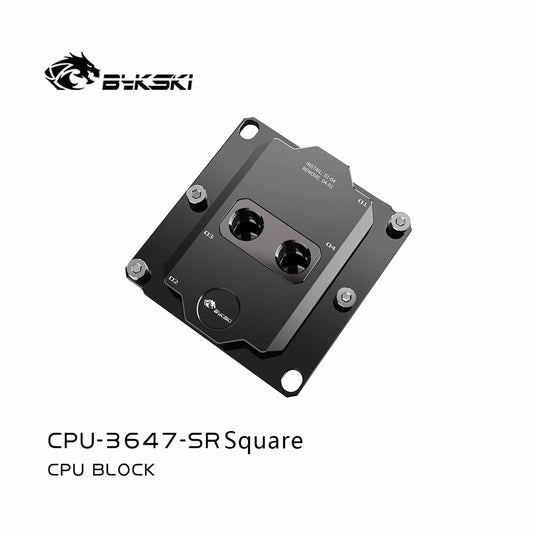 Bykski CPU block for Intel LGA3647 Server, AI Cloud Server, Water Cooling Cooler CPU-3647-SR