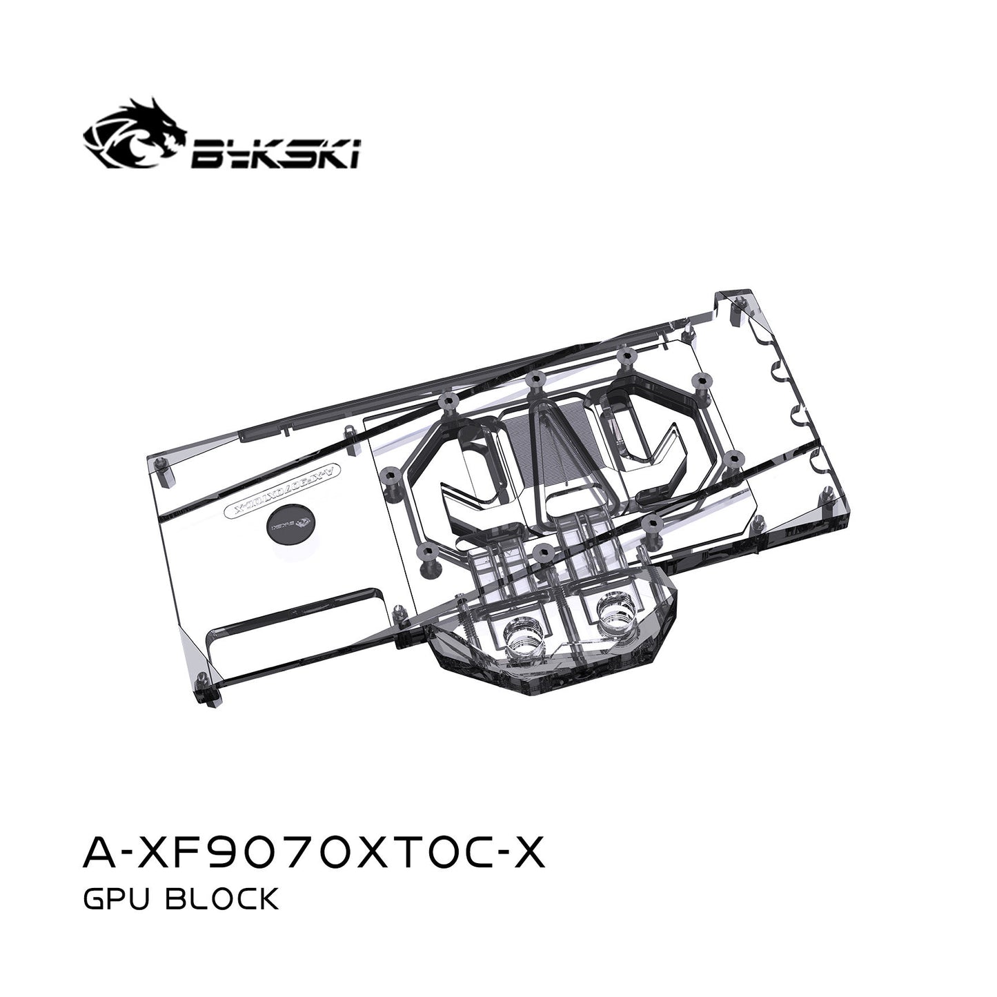 FormulaMod Bykski RTX 5080 full-cover GPU waterblock — multi-GPU local AI cooling (view 2)