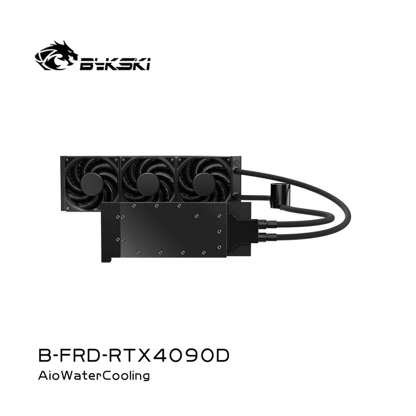 Bykski All-in-one GPU Water Cooling, For NVIDIA RTX4090D , Water Cooling System Liquid Cooler, 240 360 Radiator, B-FRD-RTX4090D